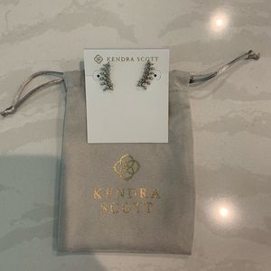 Kendra Scott Silver Laurie Climber Earrings